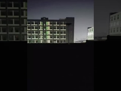 하나의 태양 정원 조명 LED 잔디밭 볼라드 조명으로 리튬 배터리