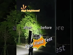 180lm/W IP65 일체형 올인원 LED 태양광 가로등 대형 프로젝트 장식 현대적인 가격