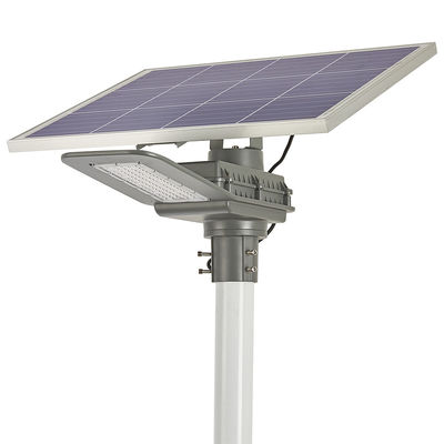 폴리 크리스탈린 실리콘 태양 전지 패널과 통합된 40W LED 태양광 거리 조명