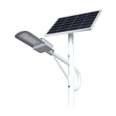 60W 원격 제어 태양 전지 정원 거리 조명 LED 자락에서 새벽 거리 조명