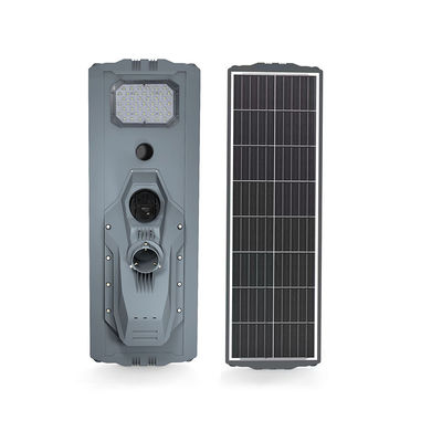 높은 밝기 5050 LED 태양 전지 패널 거리 조명 카메라 100W 200W 300W 400W 500W 75Ah 리?? 철화강 배터리