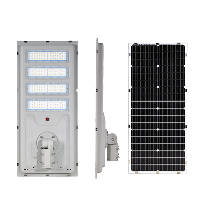 스마트 시티에서 모션 센서 디밍과 함께 통합 태양광 거리 조명 옵션
