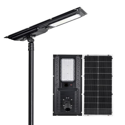 마을 도로용 IP65 180lm/W 올인원 태양광 가로등 200W 300W 400W