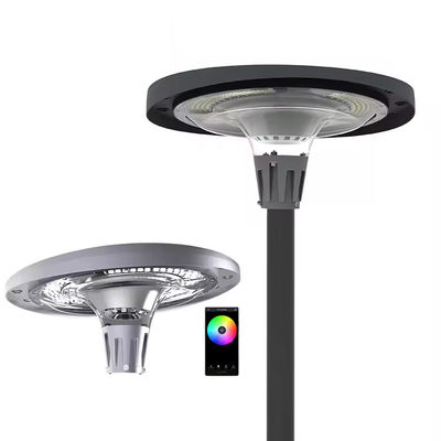Ip65 Waterproof Led Lawn Bollard Multi Color Sun Powered Solar Garden Lights